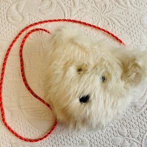 J Crew Crewcuts Fuzzy Bear Purse